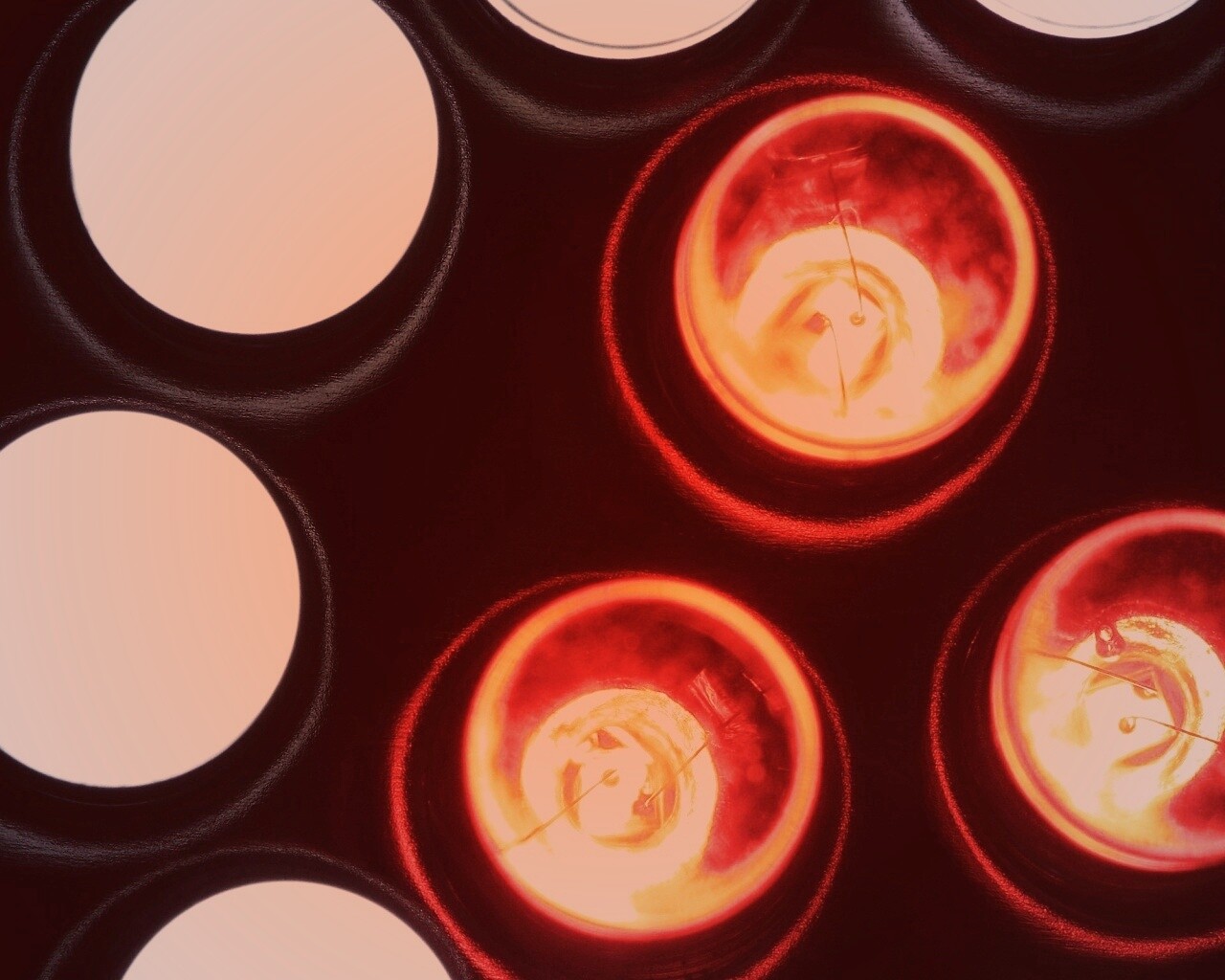 Маленькие лампочки обои