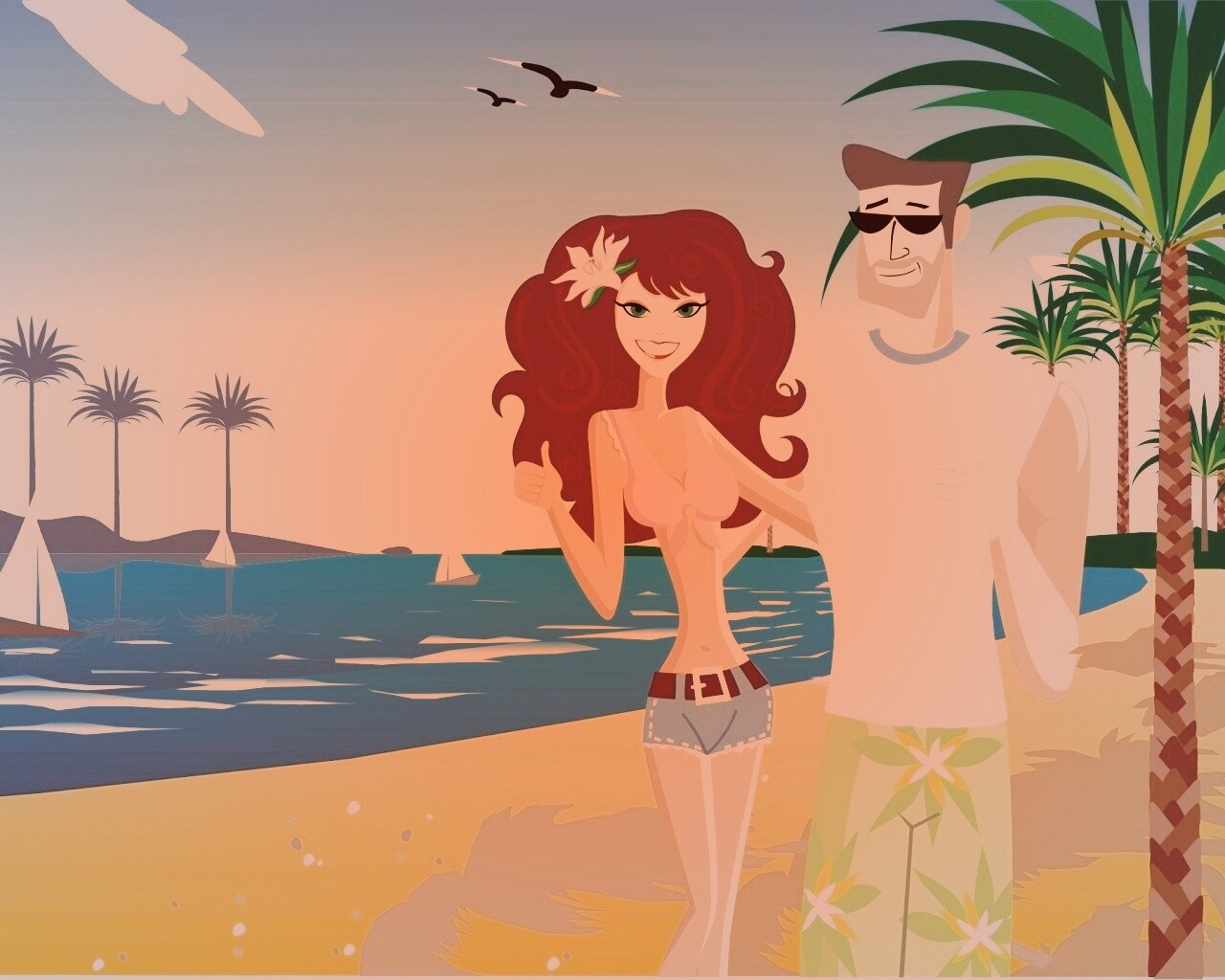 Отпуск на позитиве обои