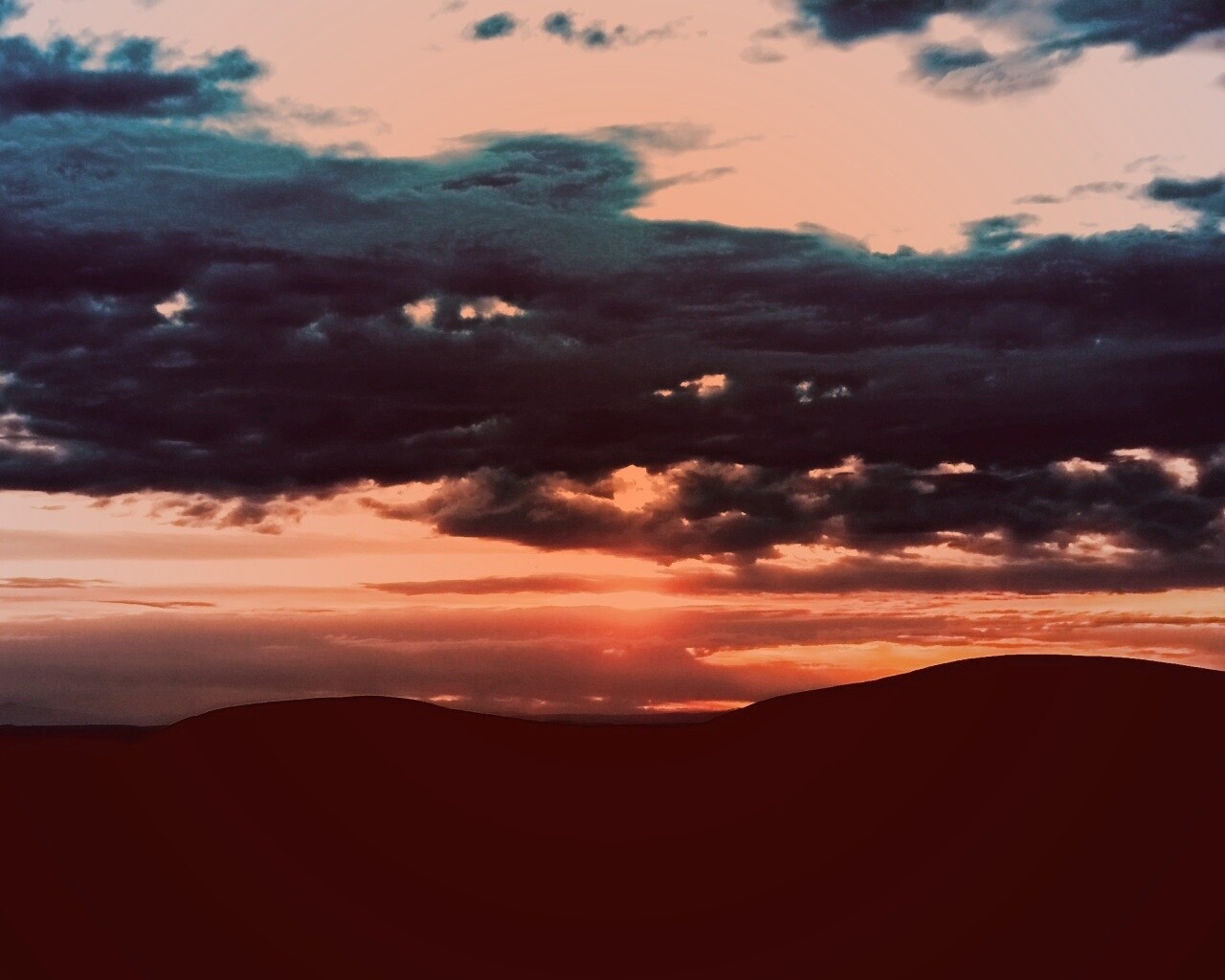 Небеса и тучи обои