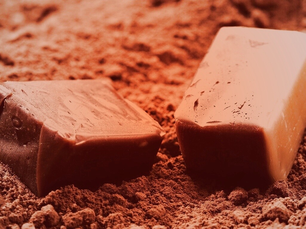 Ириски в какао обои