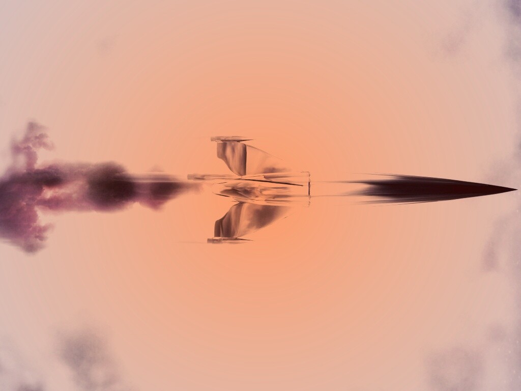 Ракета в полете обои