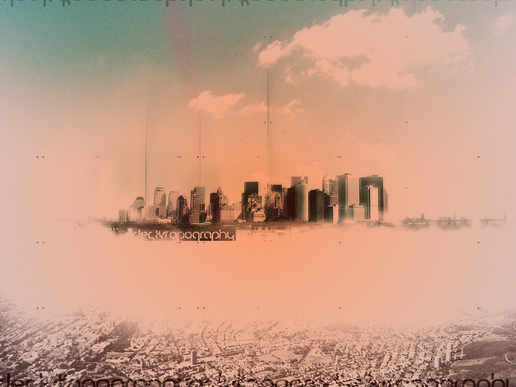 Летающий город обои