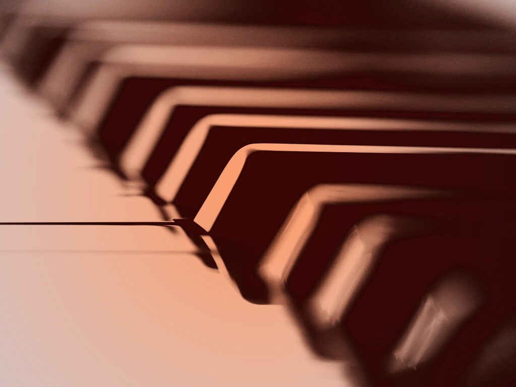 Клавиши  рояля обои