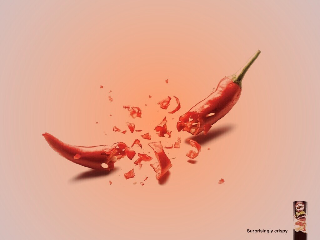 Удивительно хрустящие Pringles обои