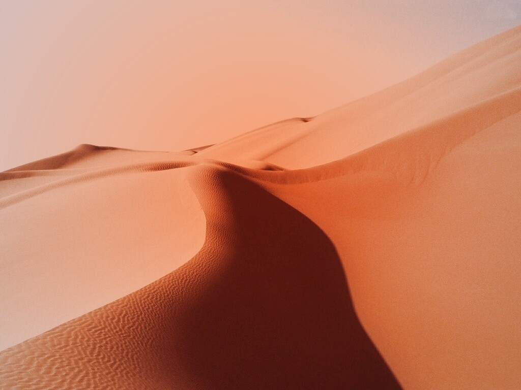Барханы в пустыне обои