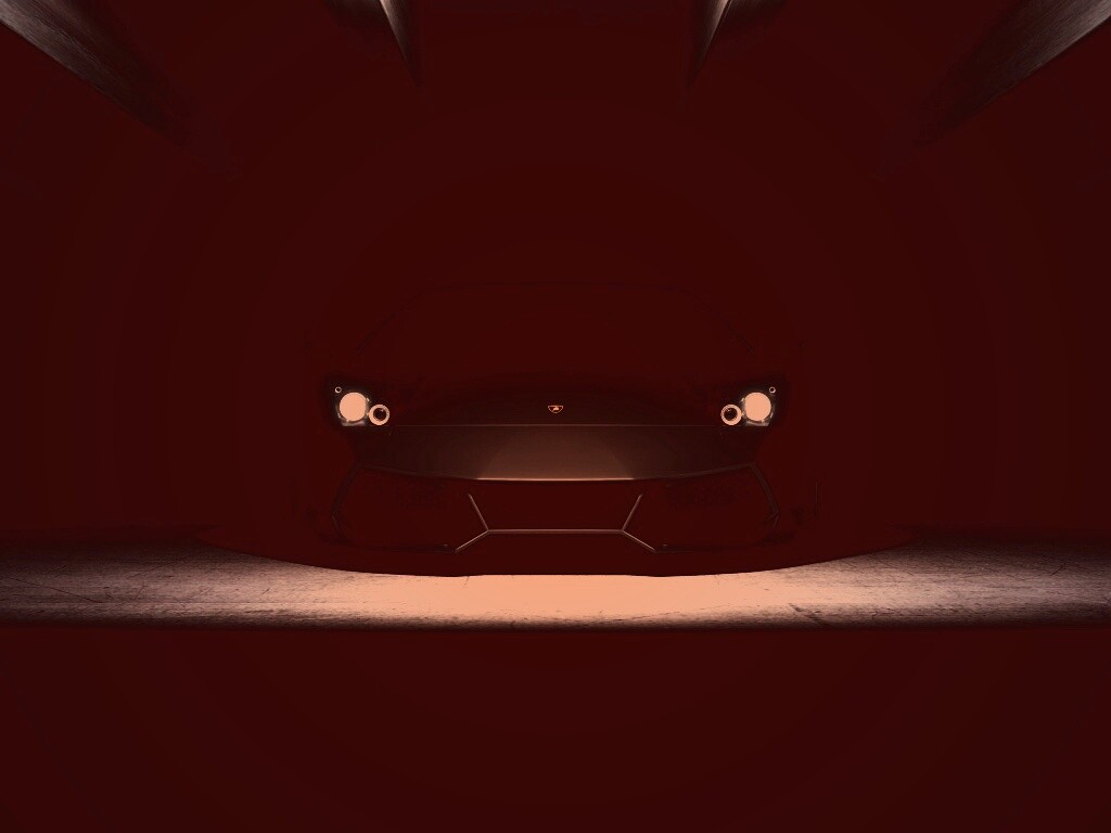 Ламборджини во тьме обои