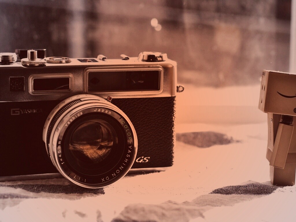 Данбо и ретро фотик обои