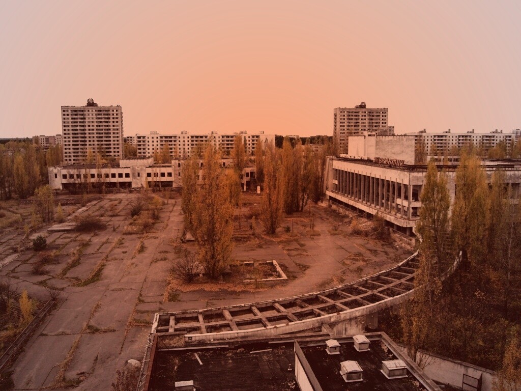 Площадь в Припяти обои