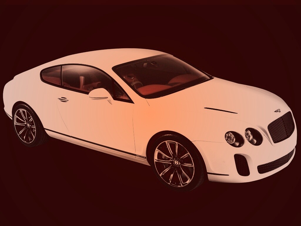 Трехдверный бентли обои