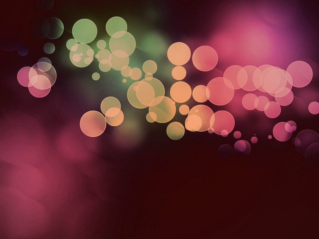 Разноцветные круги света обои