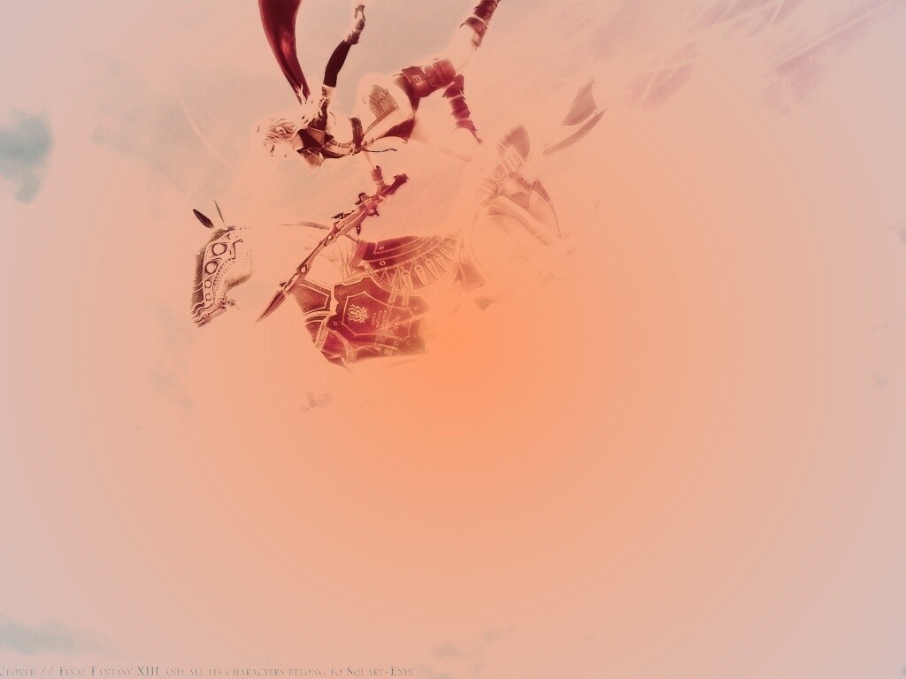 Девушка из Final Fantasy XIII обои