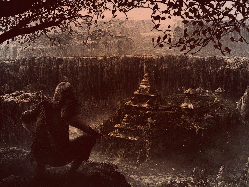 Затерянный город обои