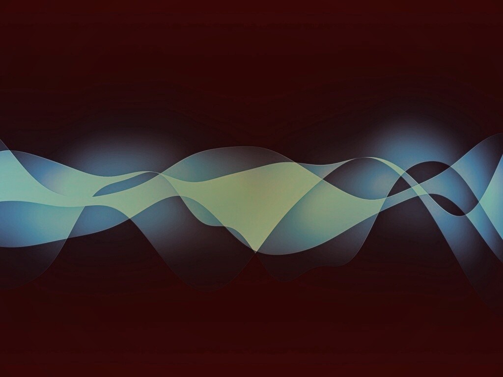 Синии волны обои