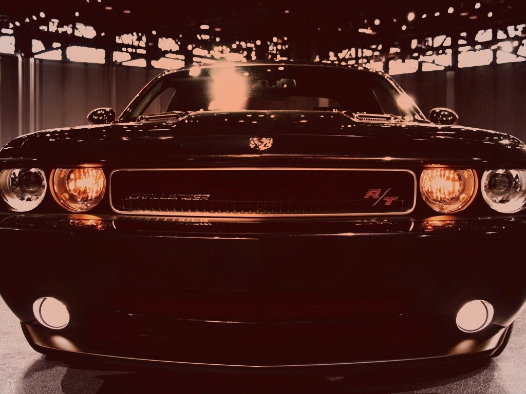 Фары Dodge Challender обои