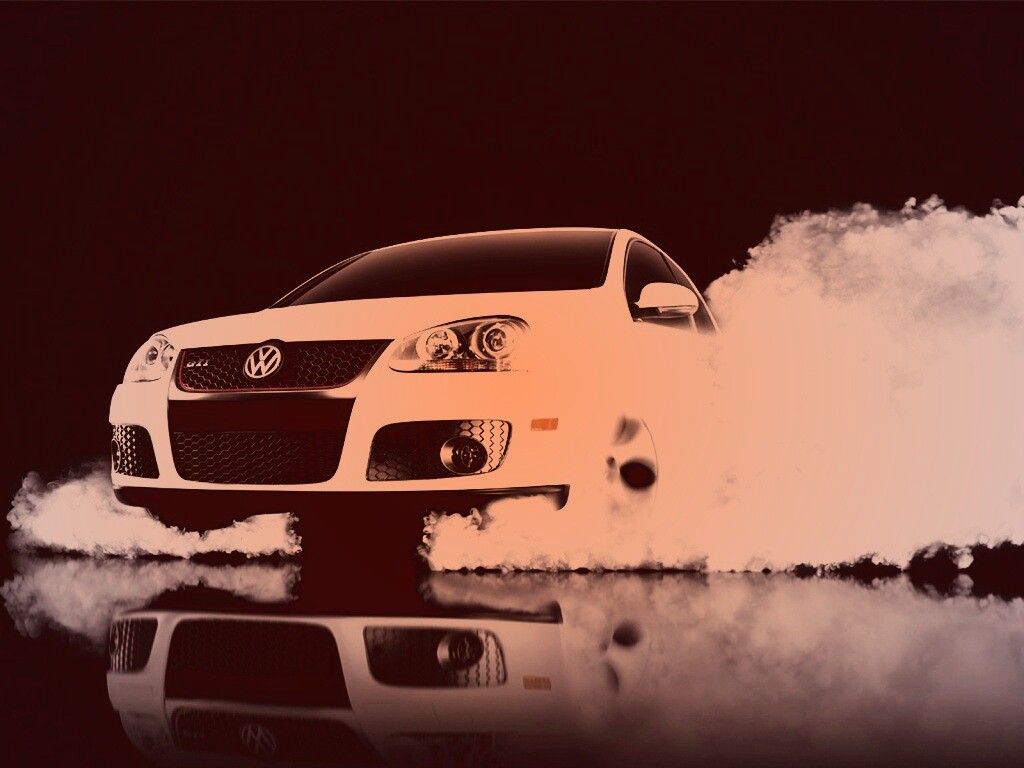 Буксующий белый Фольц обои