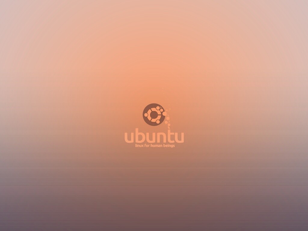 Логотип Ubuntu обои