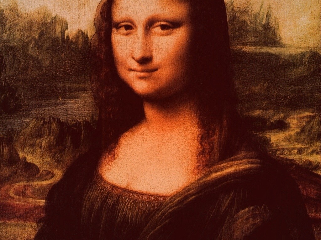 Картина Мона Лиза обои