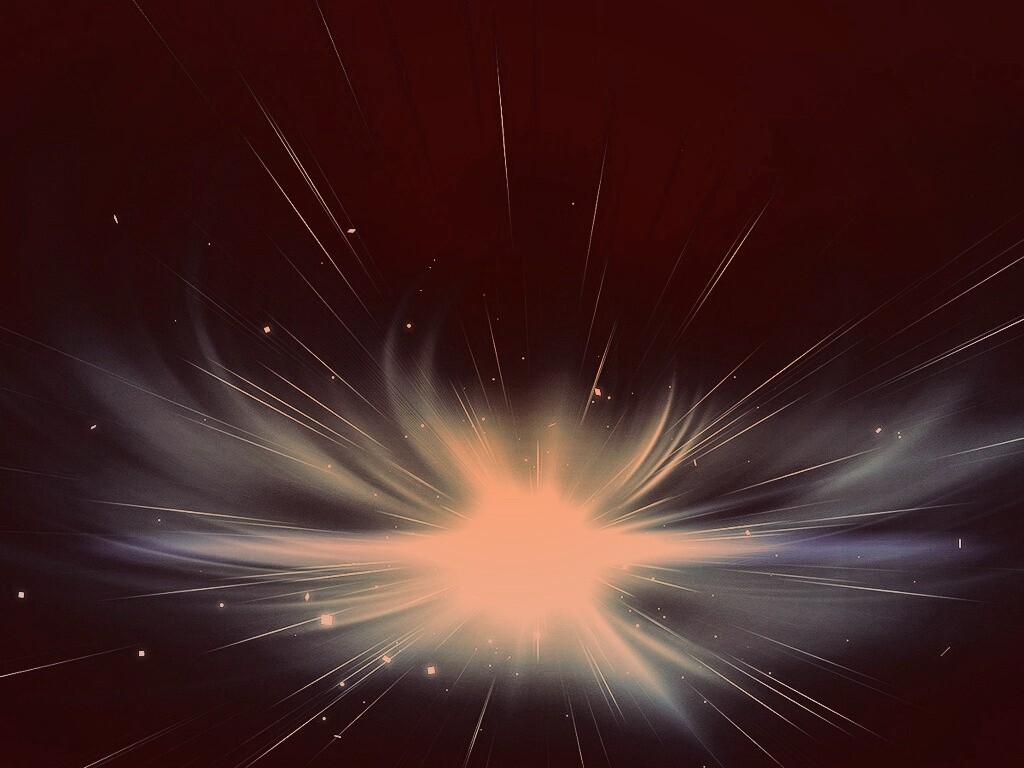 Летящий на тебя свет обои