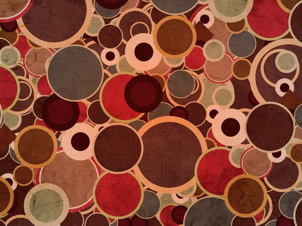 Цветные круги обои