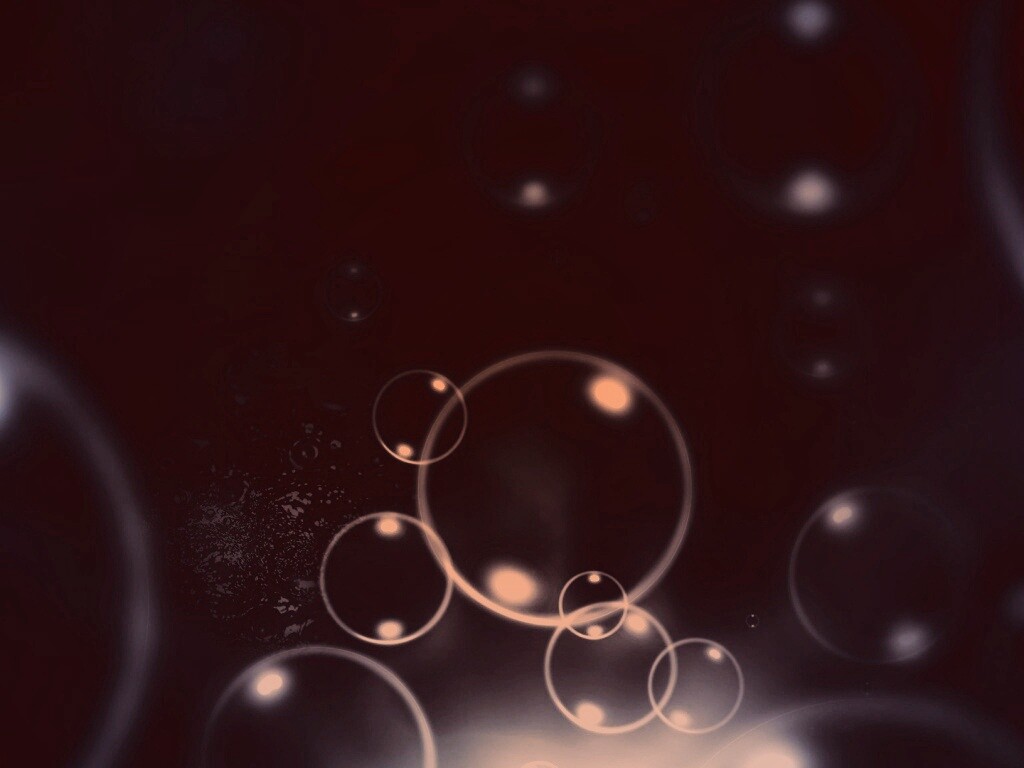 Пузыри в темной воде обои