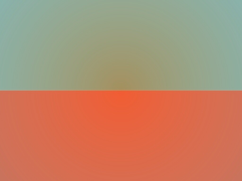 Голубая и оранжевая полосы обои