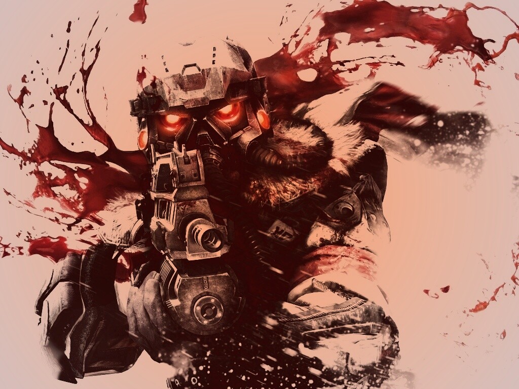 Боец в зимней форме обои