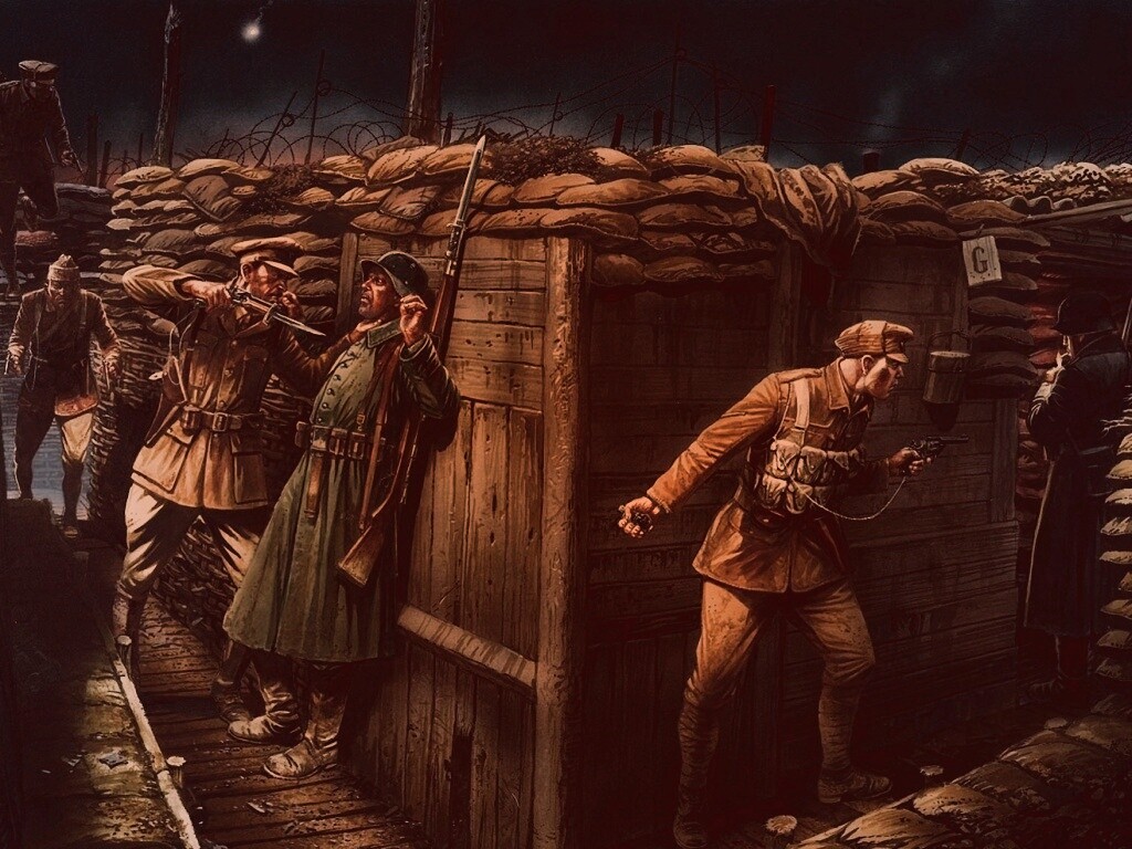 Арт на тему войны обои