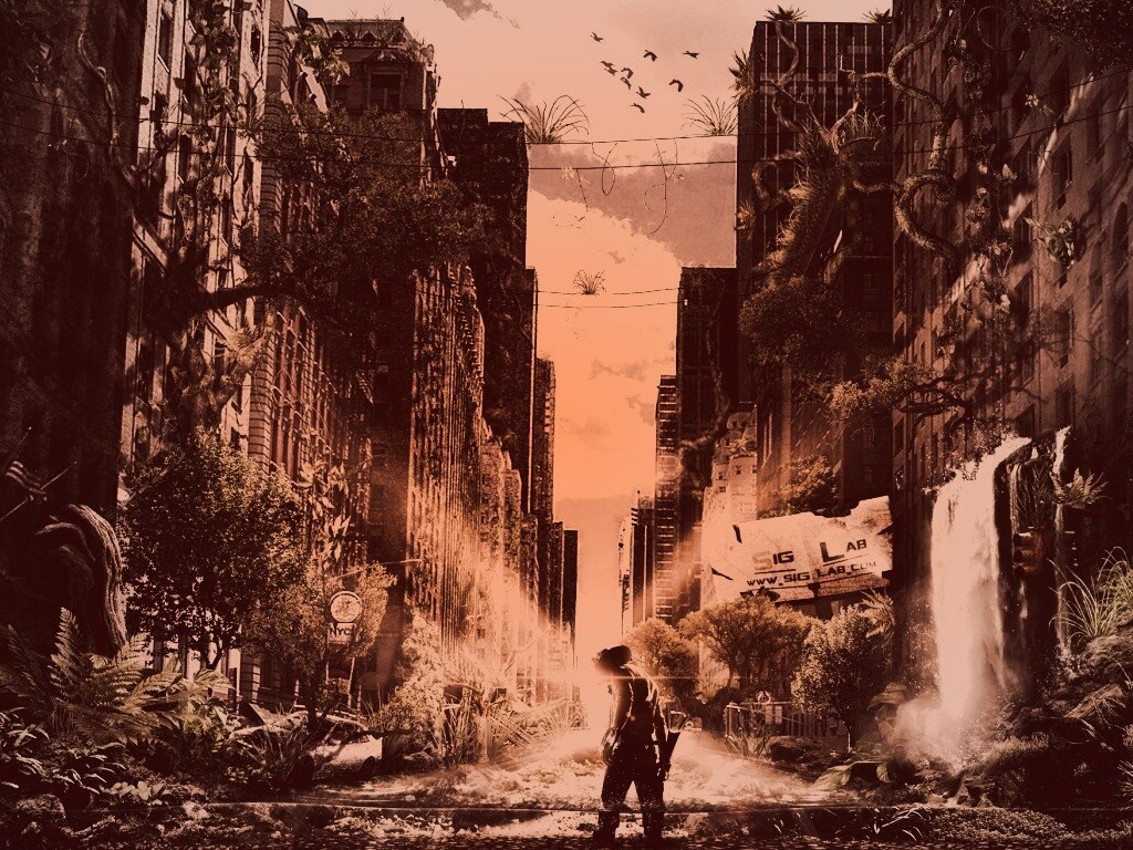 Постапокалиптический мир обои