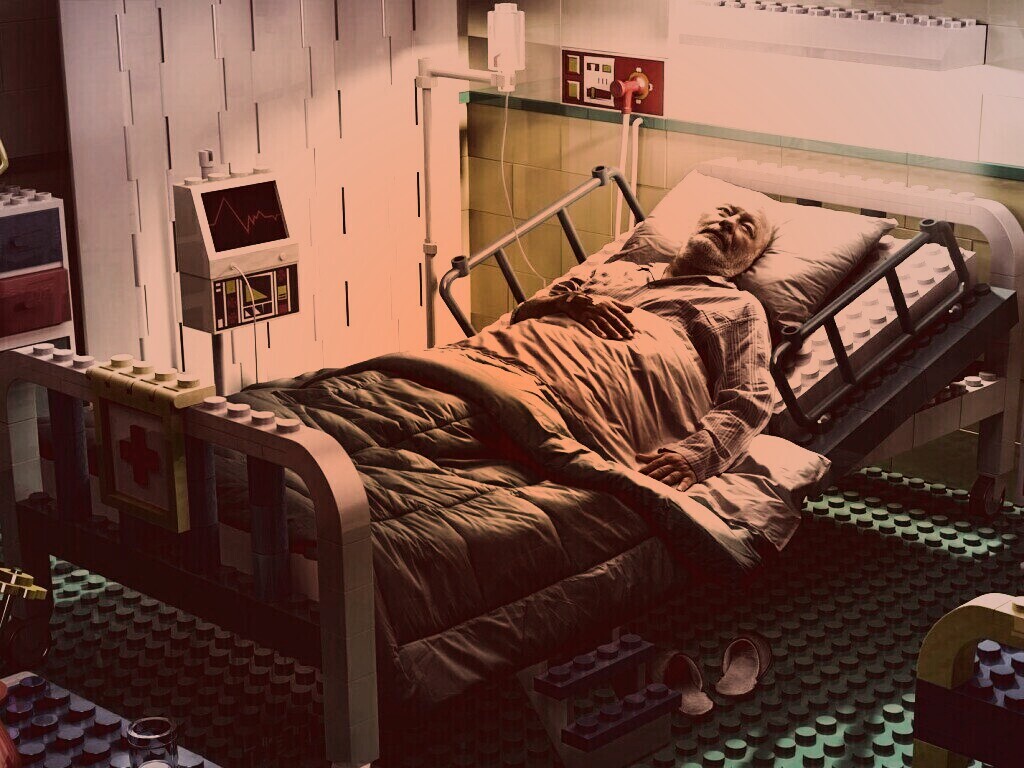 Лего больница обои