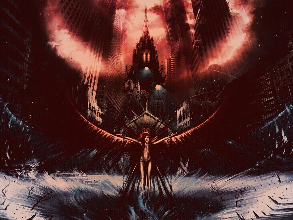 Тёмный ангел обои