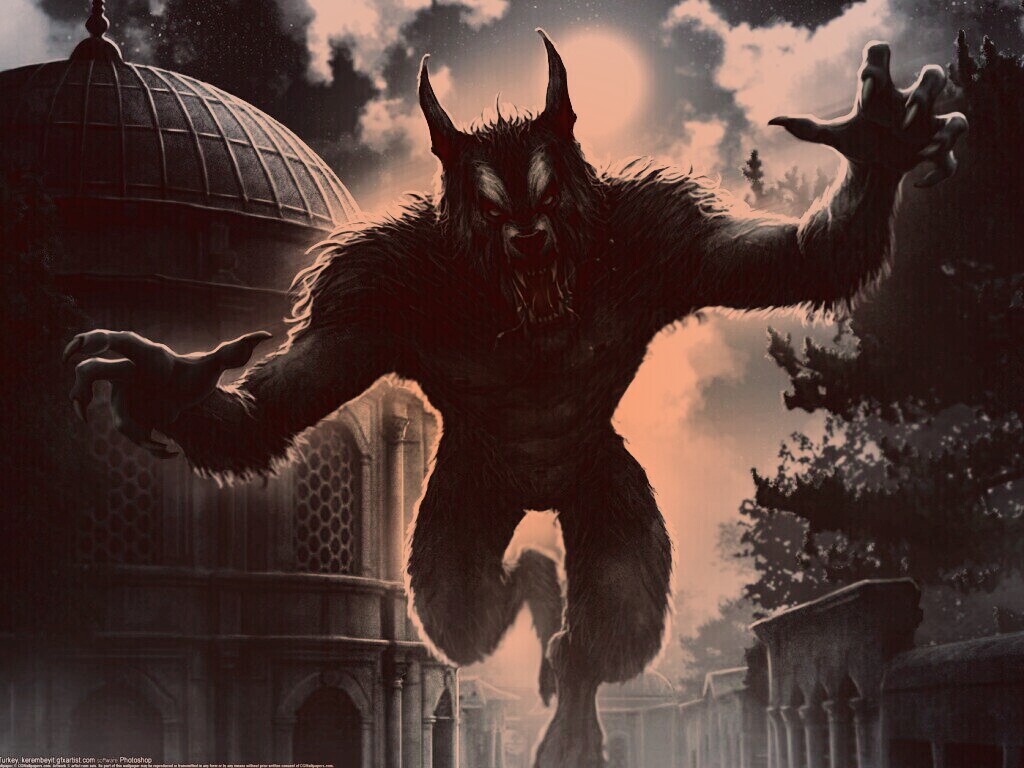 Оборотень обои