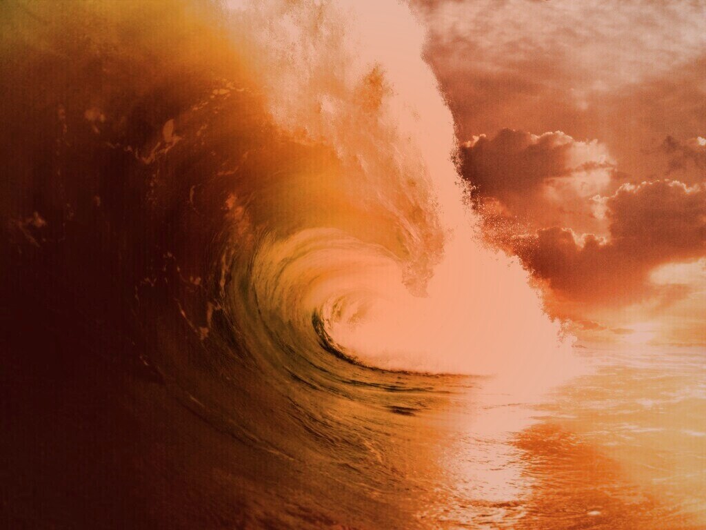 Цунами обои