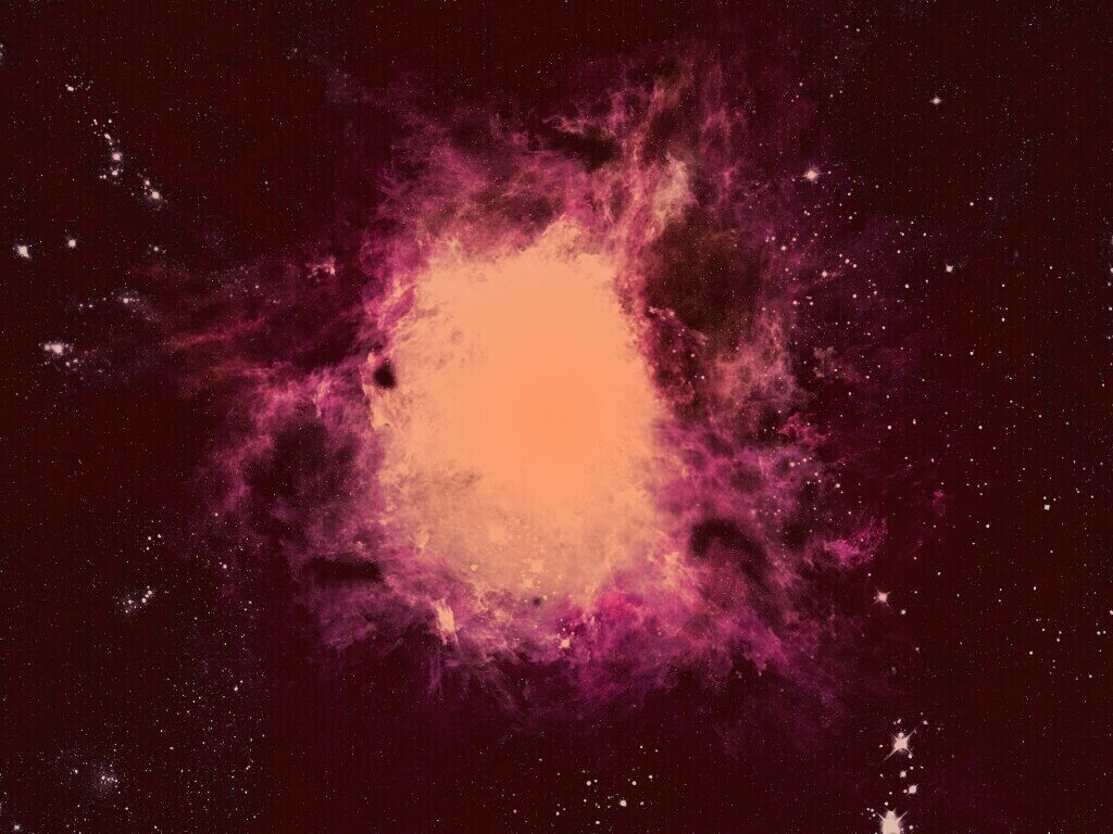 Фиолетовая туманность обои