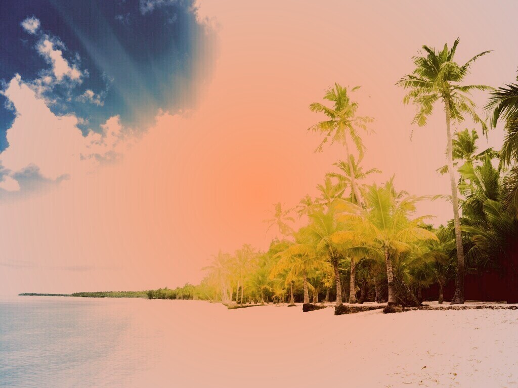 Тропическое побережье обои