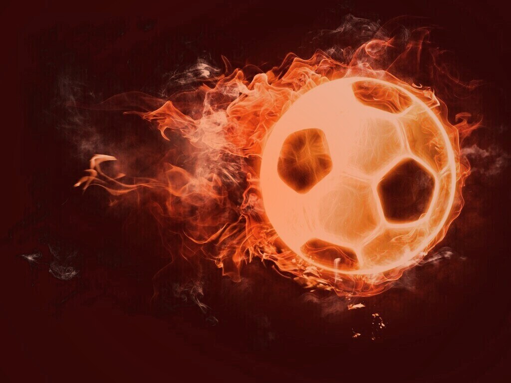 Огненный мяч обои