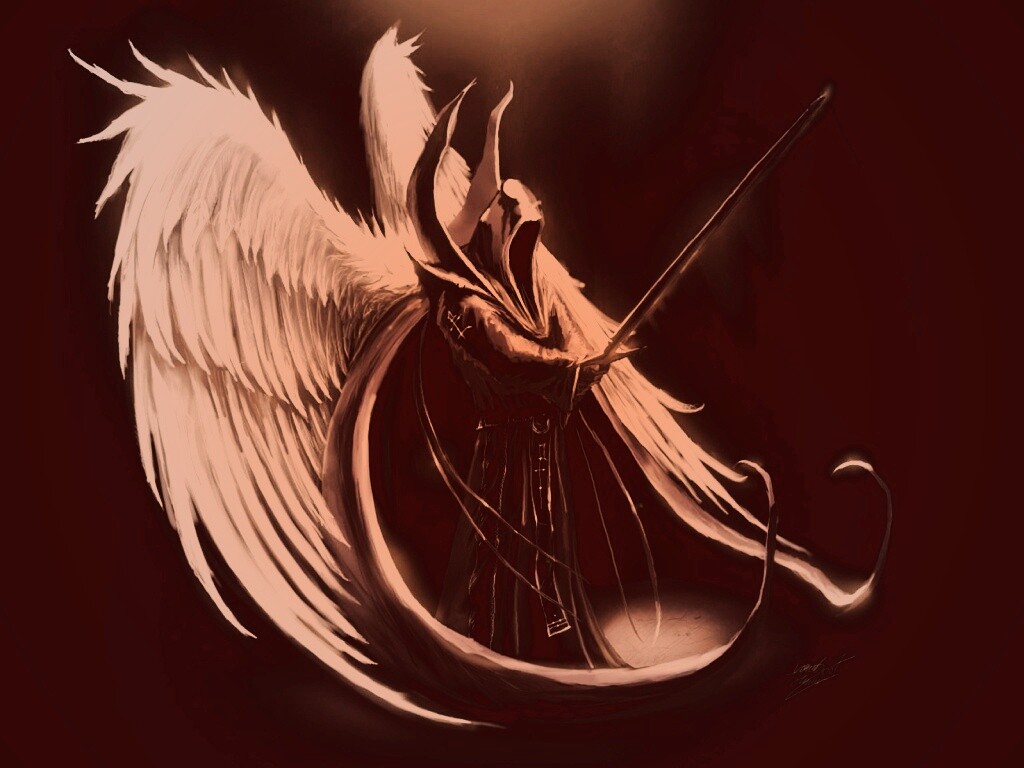 Темный ангел обои