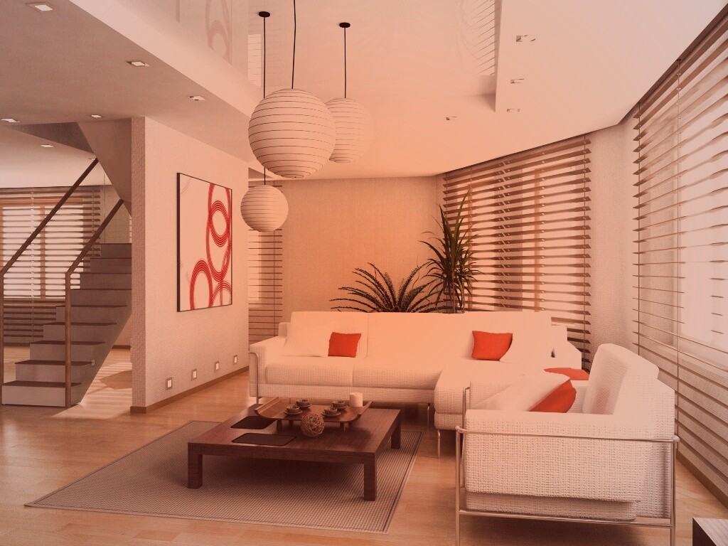 Китайская гостинная обои