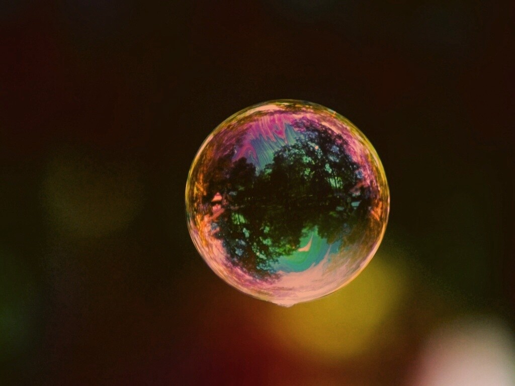 Мыльный пузырь обои