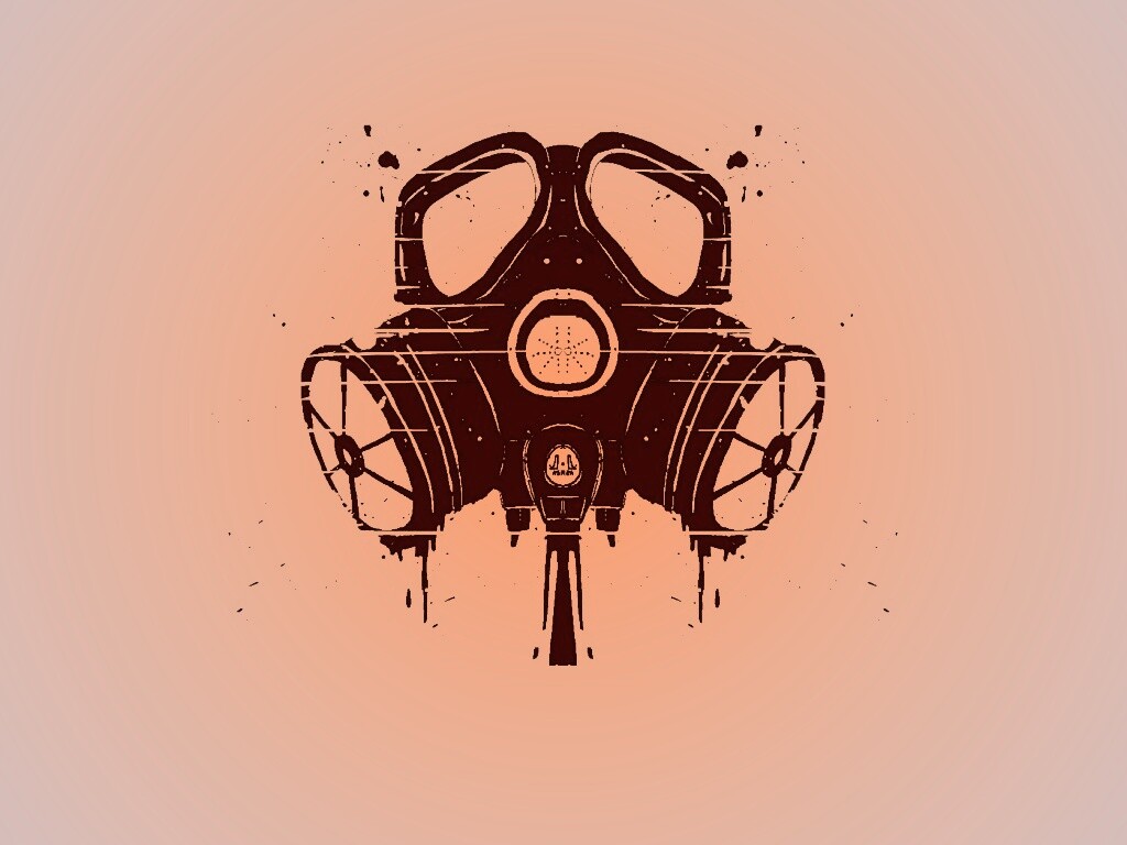 Противогаз обои