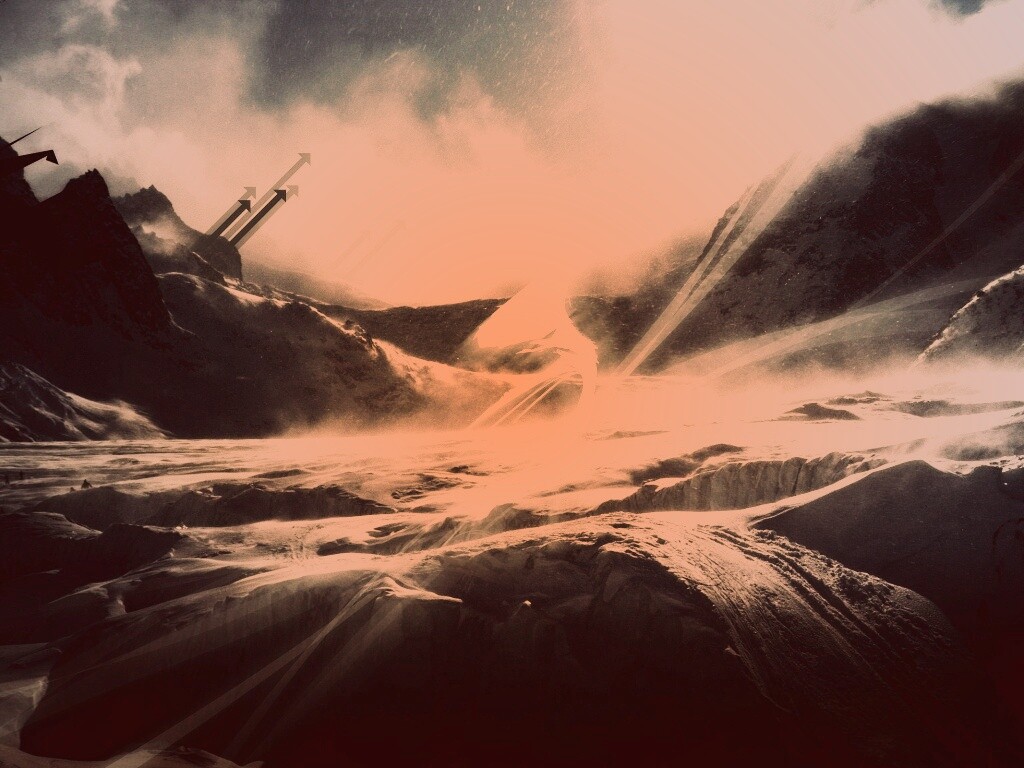 Туманные горы обои