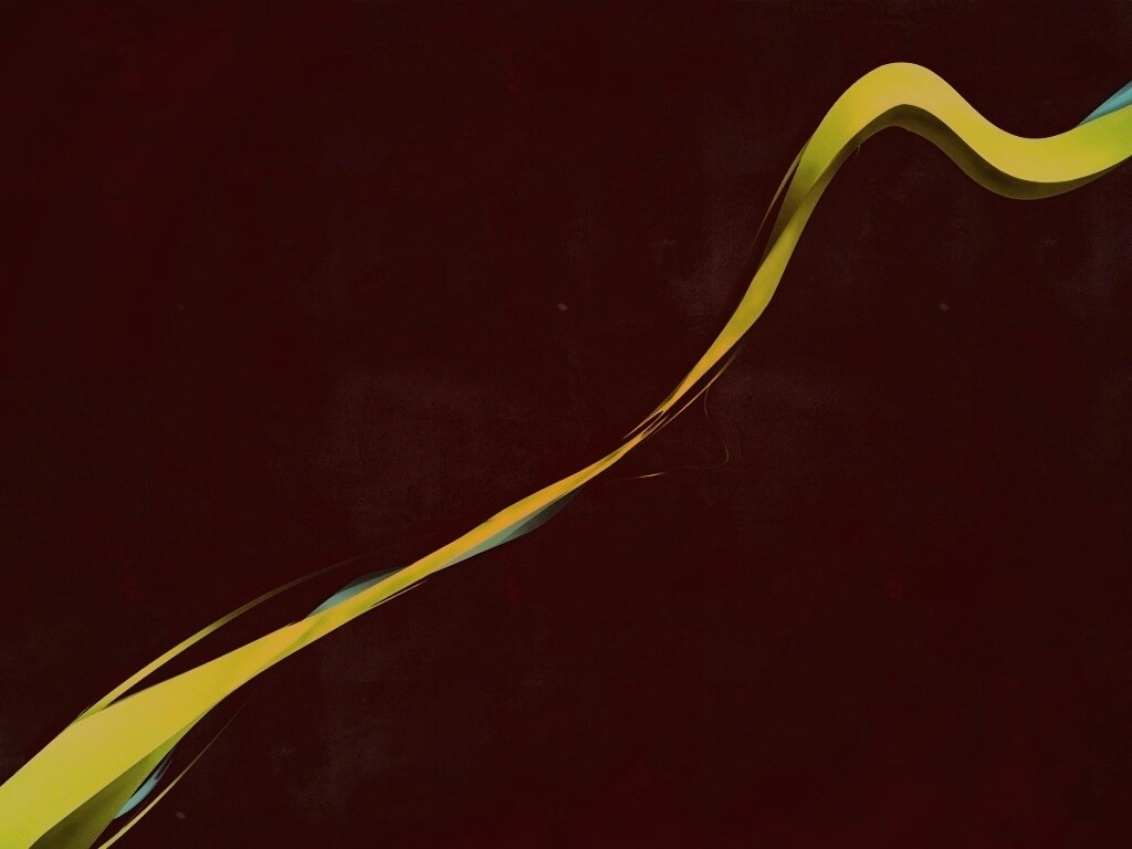 Яркая зеленая линия обои