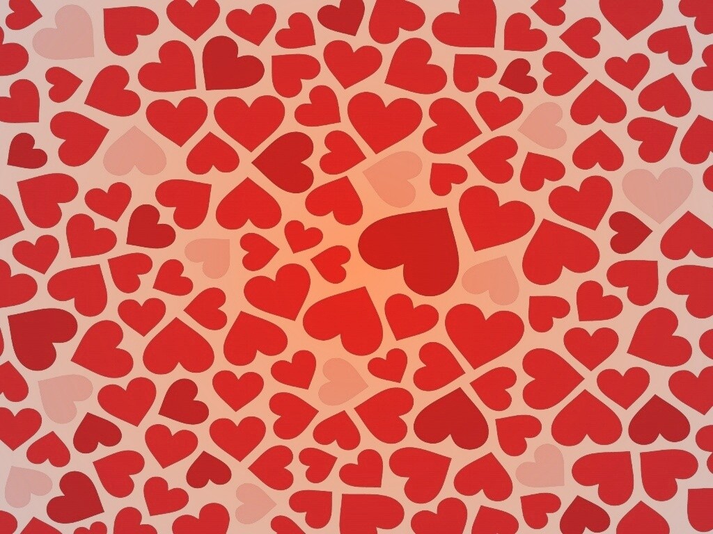 Сердца для дня Святого Валентина обои