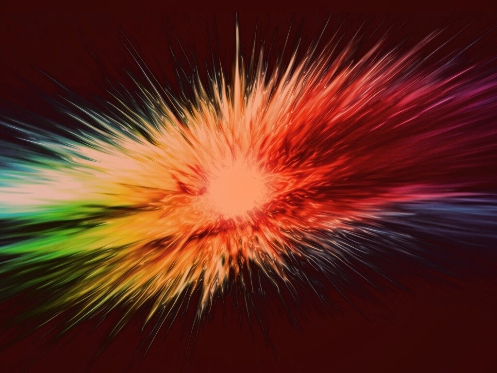 Цветовой взрыв обои