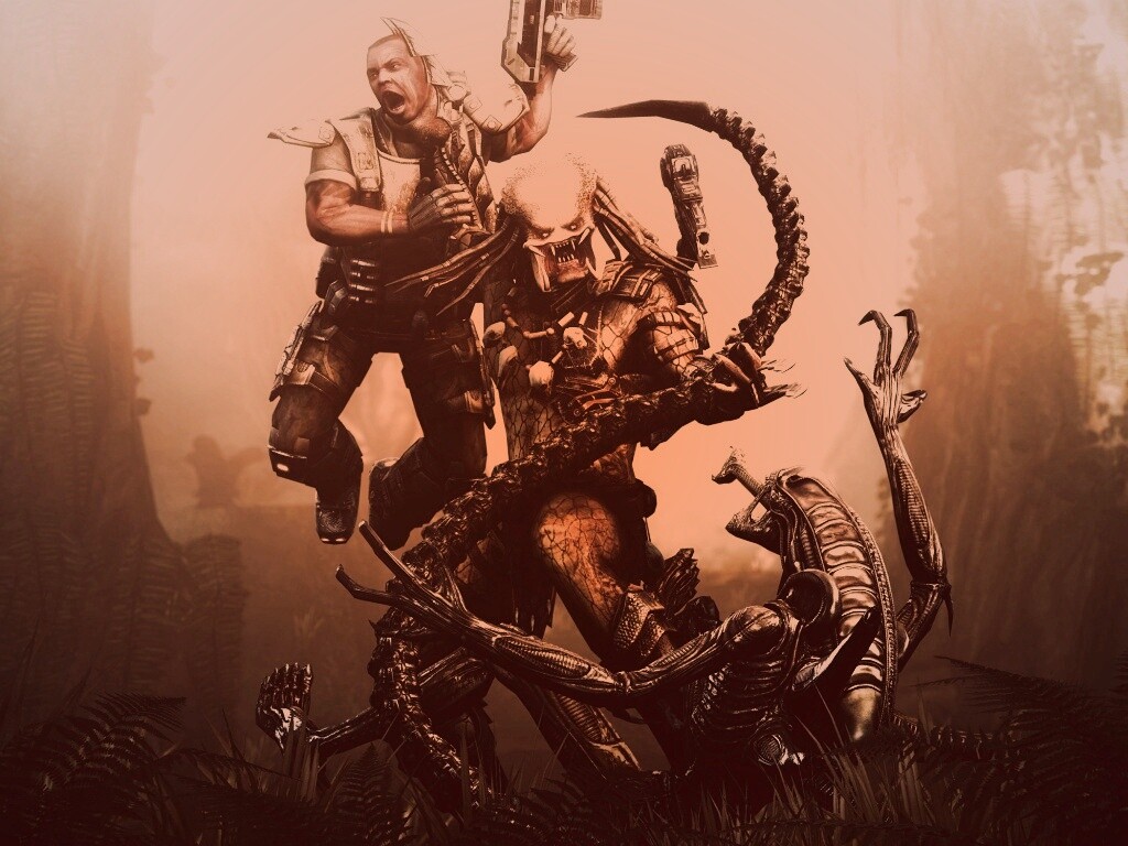 Alien vs Predator 2 обои