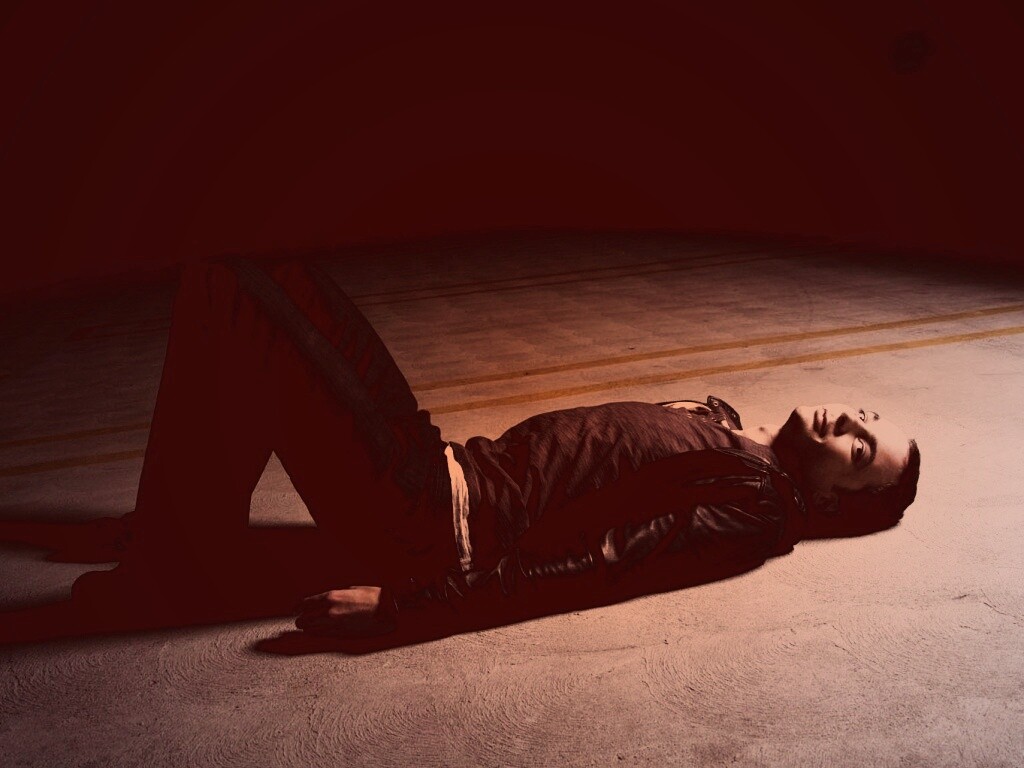 Джим Парсонс на полу обои