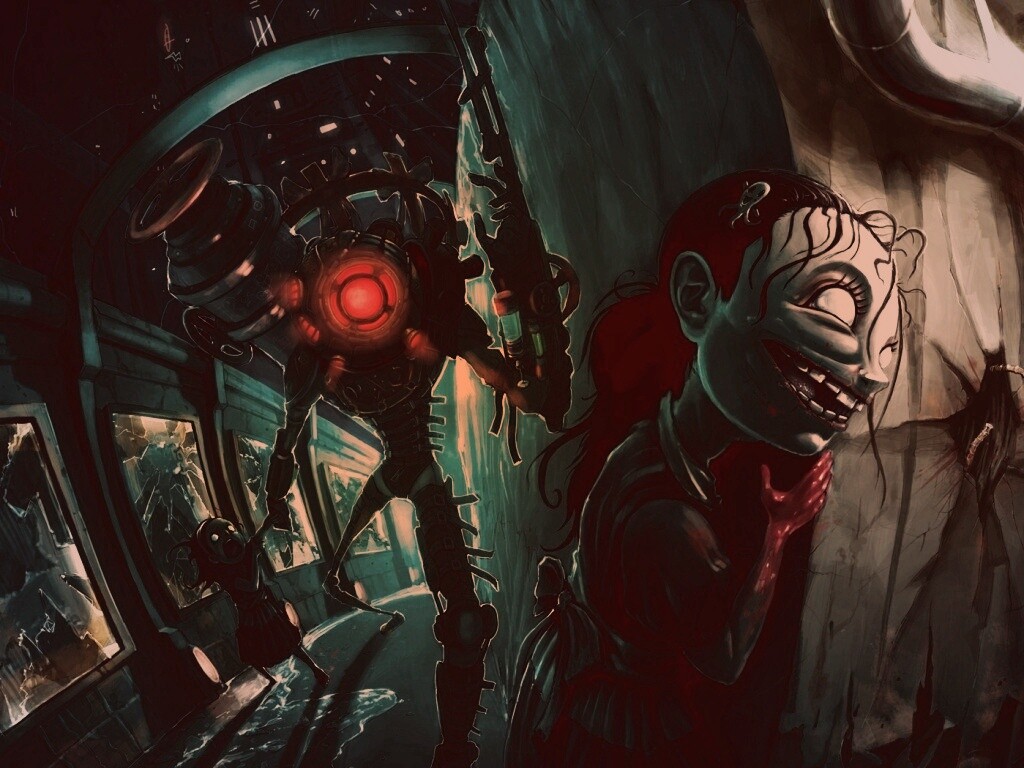 Фанарт Bioshock обои