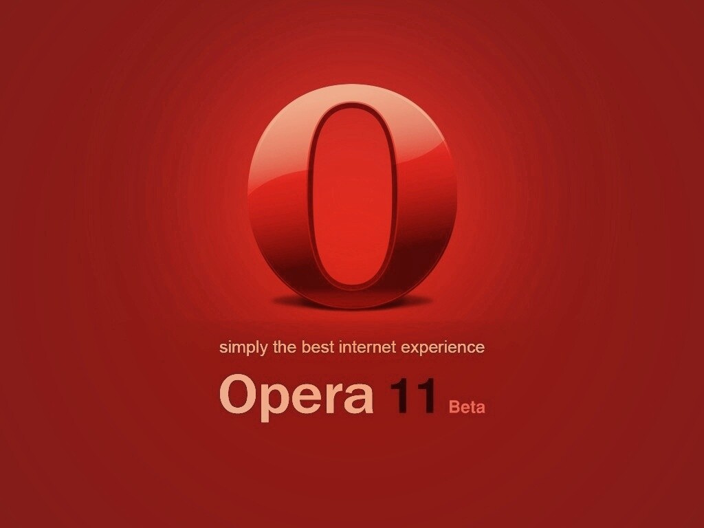 Opera 11 обои