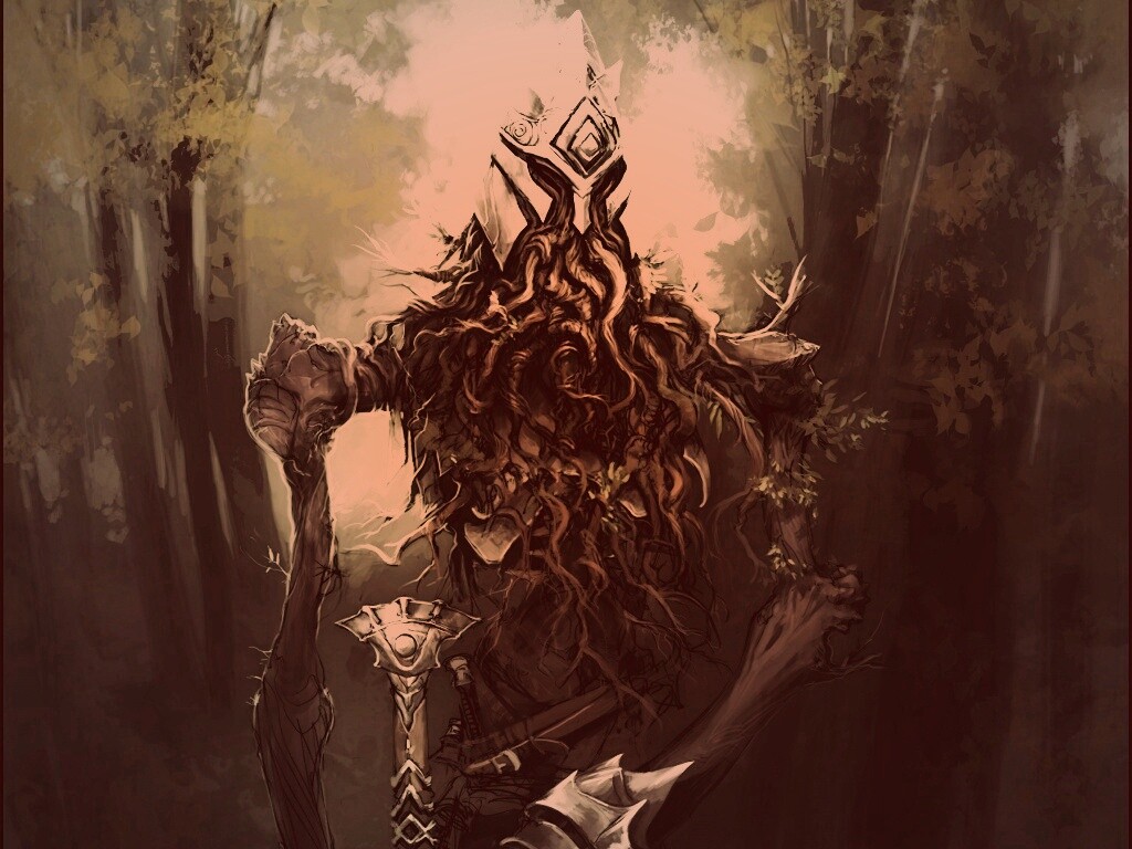 Зеленый король обои