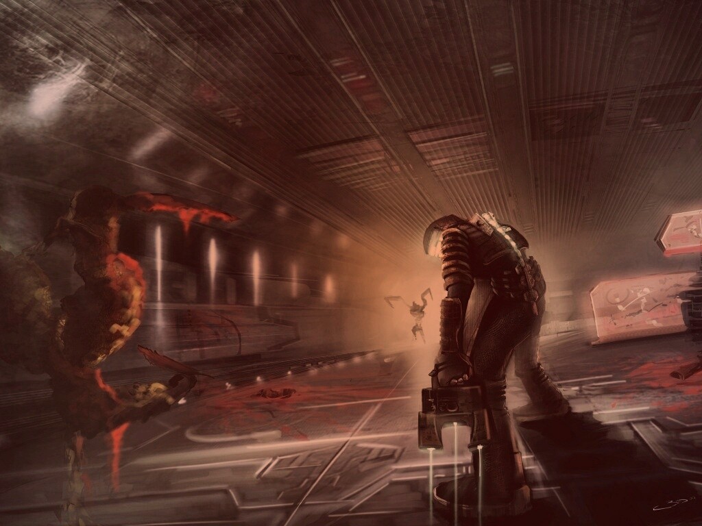 Фан арт Dead Space обои