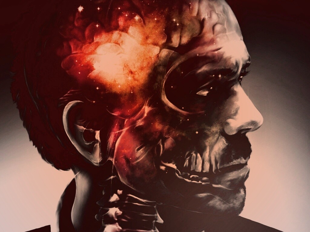 В голове Хауса обои